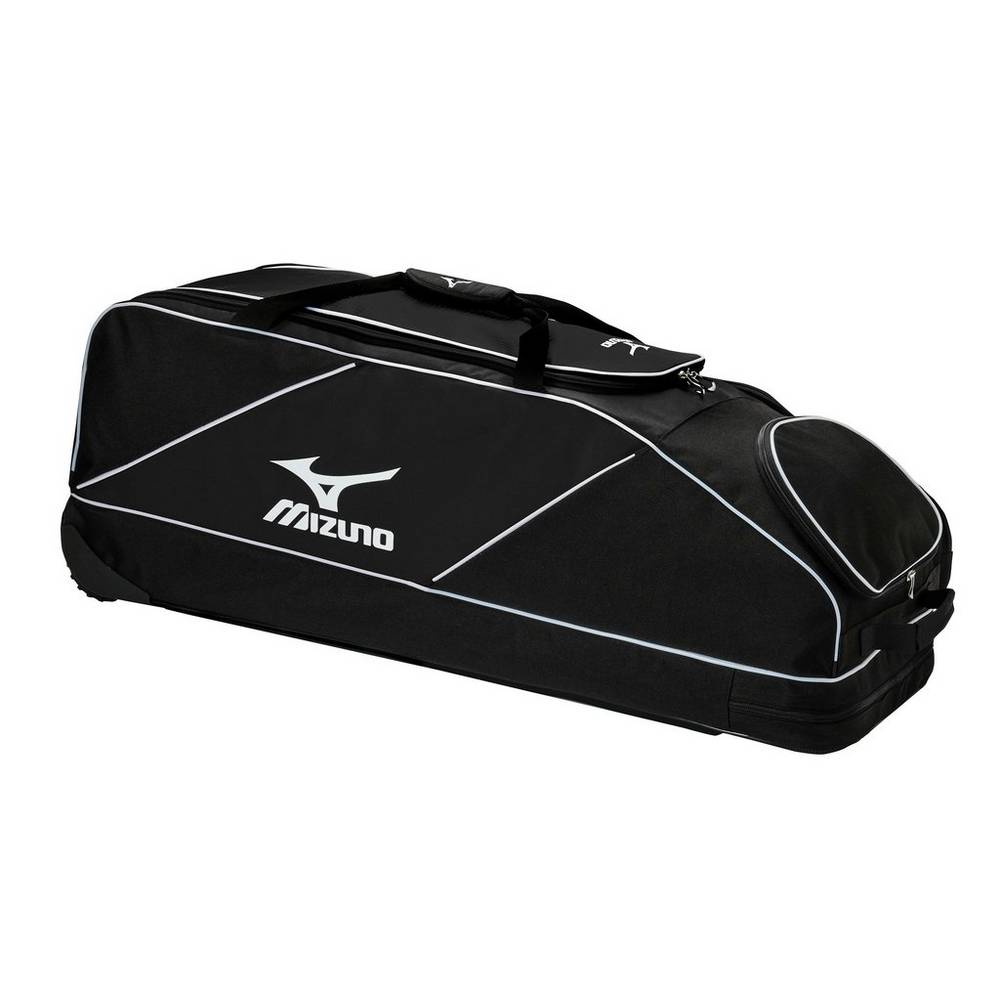 Panske Batoh Mizuno Classic Wheel Baseball Čierne Vypredaj EOPL91406